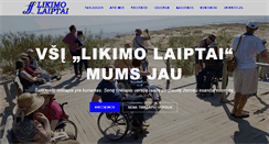 Desktop Screenshot of likimolaiptai.lt